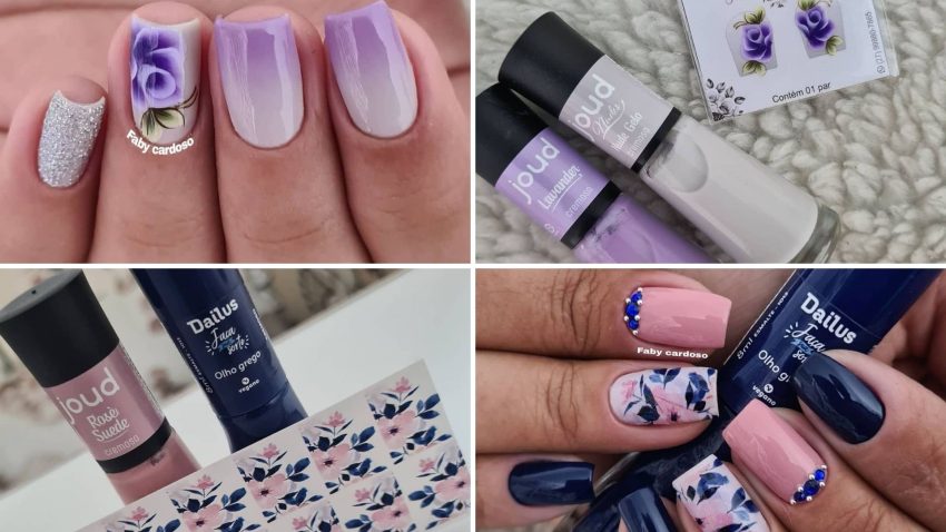 Deu Match! Confira As Combinações De Esmaltes E Adesivos Que Deram Muito Certo!