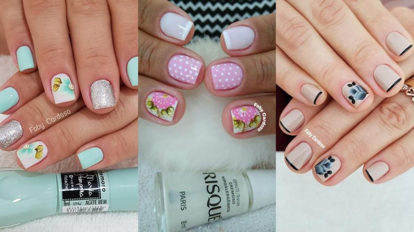 Unhas Curtas Decoradas – Com Fotos E Passo A Passo