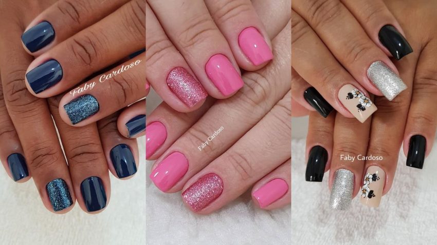 Unhas Com Glitter _ Um Toque De Brilho Que Faz Toda A Diferença